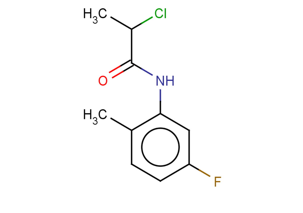 2-chloro-N-(5-fluoro-2-methylphenyl)propanamide