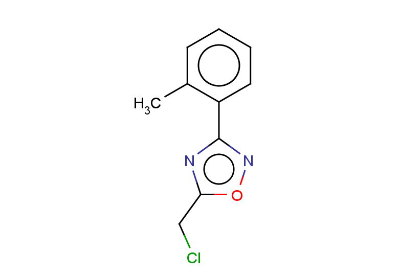5-(chloromethyl)-3-(2-methylphenyl)-1,2,4-oxadiazole