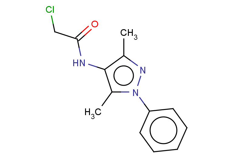 2-chloro-N-(3,5-dimethyl-1-phenyl-1H-pyrazol-4-yl)acetamide