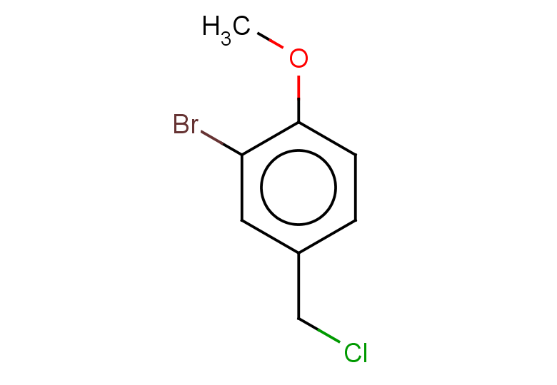 2-bromo-4-(chloromethyl)-1-methoxybenzene