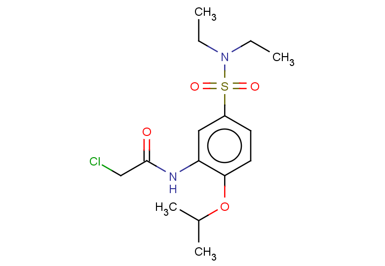 2-chloro-N-[5-(diethylsulfamoyl)-2-(propan-2-yloxy)phenyl]acetamide