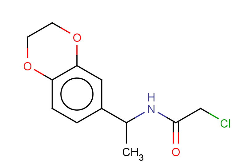 2-chloro-N-[1-(2,3-dihydro-1,4-benzodioxin-6-yl)ethyl]acetamide