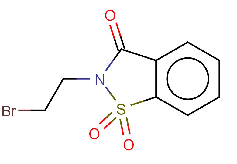 2-(2-bromoethyl)-2,3-dihydro-1,2-benzothiazole-1,1,3-trione