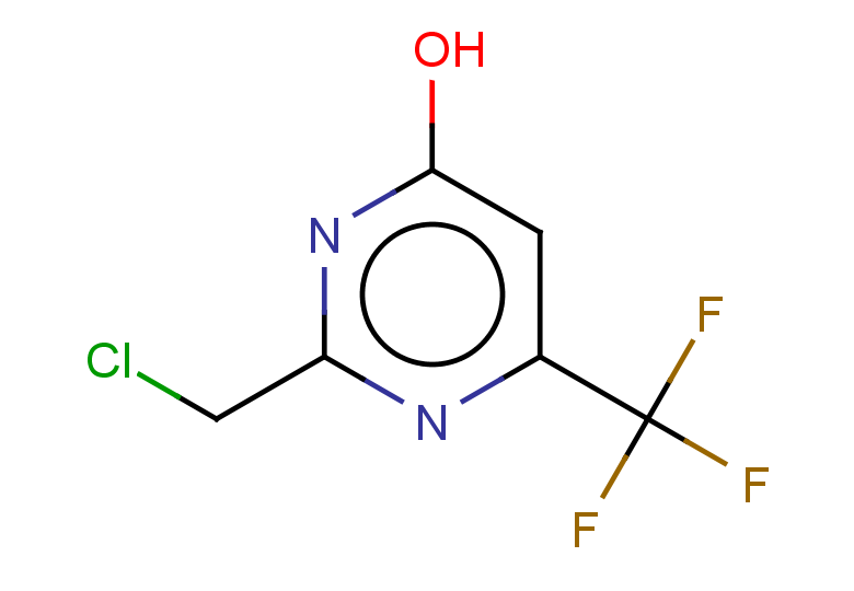 2-(chloromethyl)-6-(trifluoromethyl)pyrimidin-4-ol