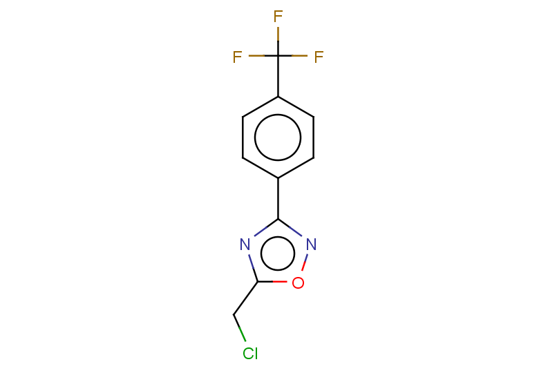 5-(chloromethyl)-3-[4-(trifluoromethyl)phenyl]-1,2,4-oxadiazole