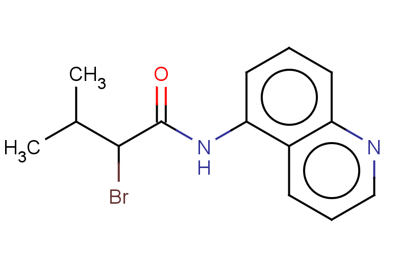 2-bromo-3-methyl-N-(quinolin-5-yl)butanamide