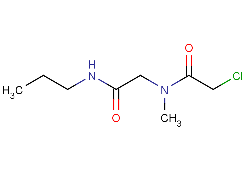2-chloro-N-methyl-N-[(propylcarbamoyl)methyl]acetamide