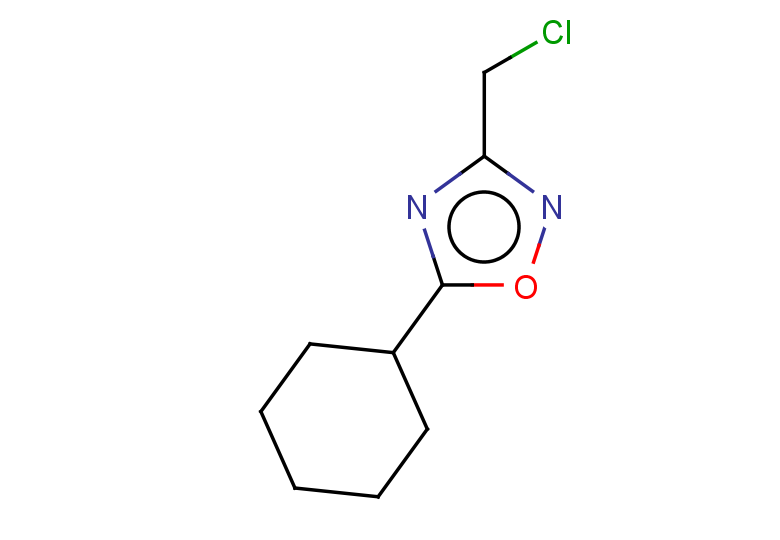 3-(chloromethyl)-5-cyclohexyl-1,2,4-oxadiazole