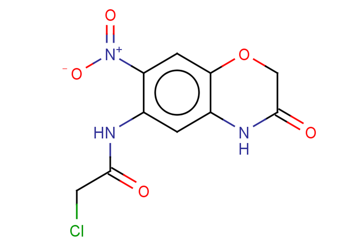 2-chloro-N-(7-nitro-3-oxo-3,4-dihydro-2H-1,4-benzoxazin-6-yl)acetamide