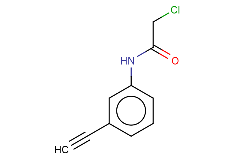 2-chloro-N-(3-ethynylphenyl)acetamide