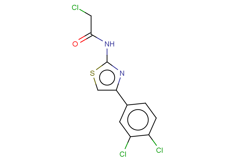 2-chloro-N-[4-(3,4-dichlorophenyl)-1,3-thiazol-2-yl]acetamide