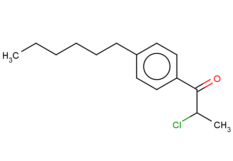 2-chloro-1-(4-hexylphenyl)propan-1-one