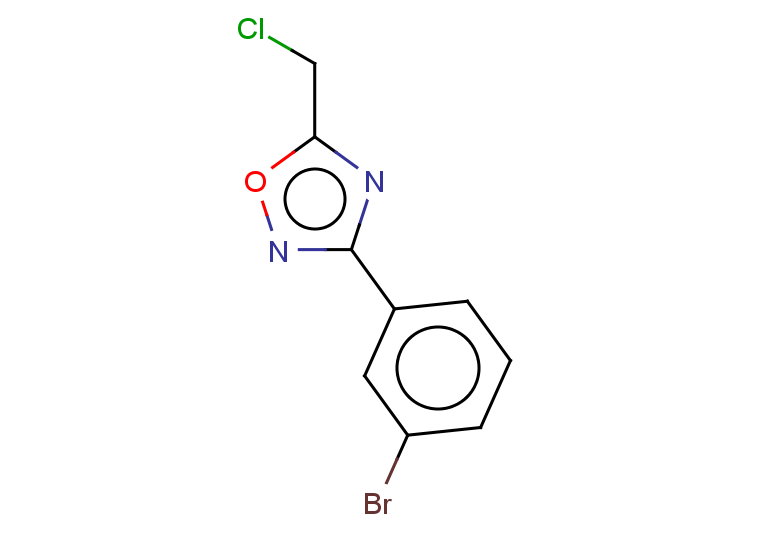 3-(3-bromophenyl)-5-(chloromethyl)-1,2,4-oxadiazole