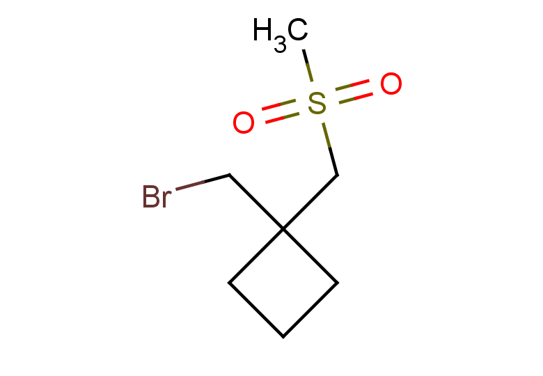 1-(bromomethyl)-1-(methanesulfonylmethyl)cyclobutane