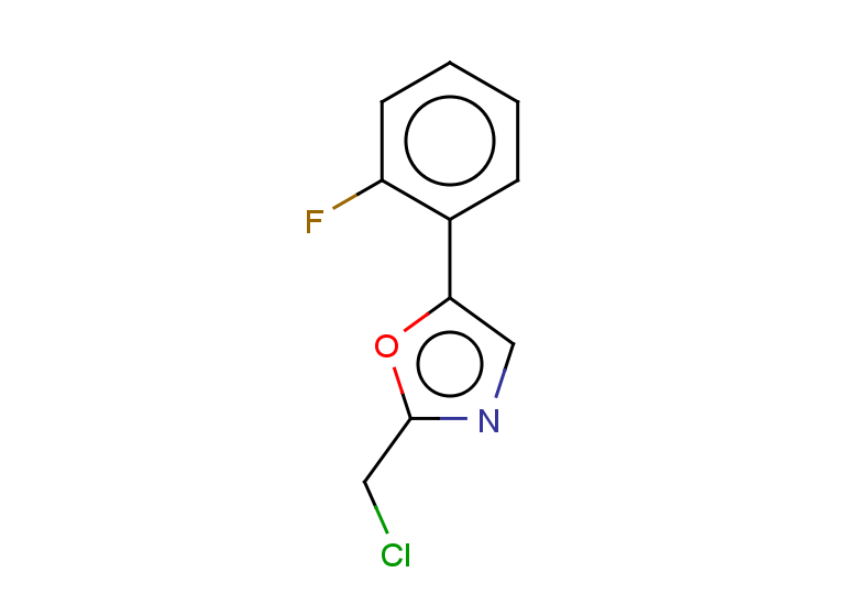 2-(chloromethyl)-5-(2-fluorophenyl)-1,3-oxazole