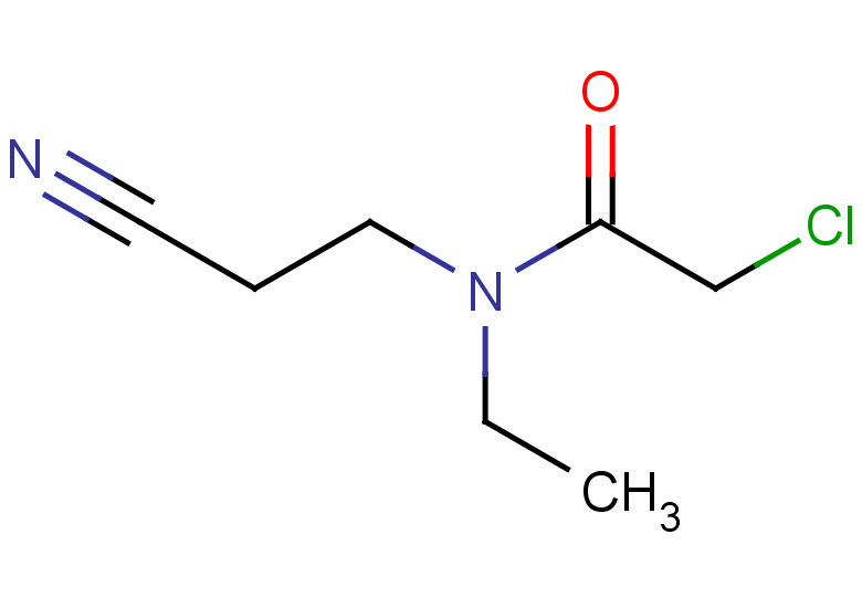 2-chloro-N-(2-cyanoethyl)-N-ethylacetamide