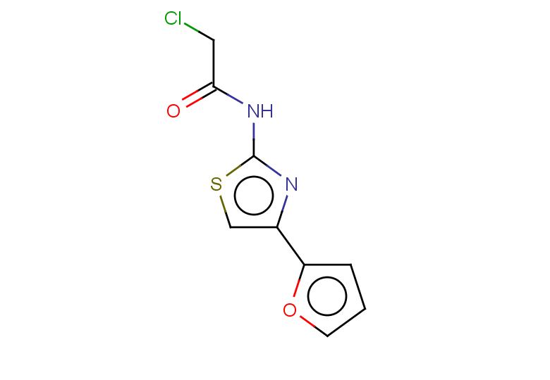 2-chloro-N-[4-(furan-2-yl)-1,3-thiazol-2-yl]acetamide