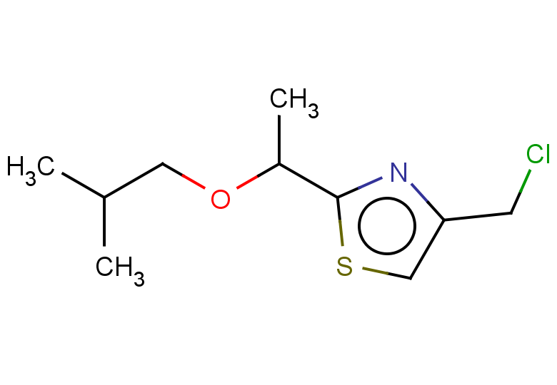 4-(chloromethyl)-2-[1-(2-methylpropoxy)ethyl]-1,3-thiazole