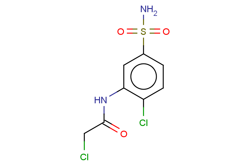 2-chloro-N-(2-chloro-5-sulfamoylphenyl)acetamide