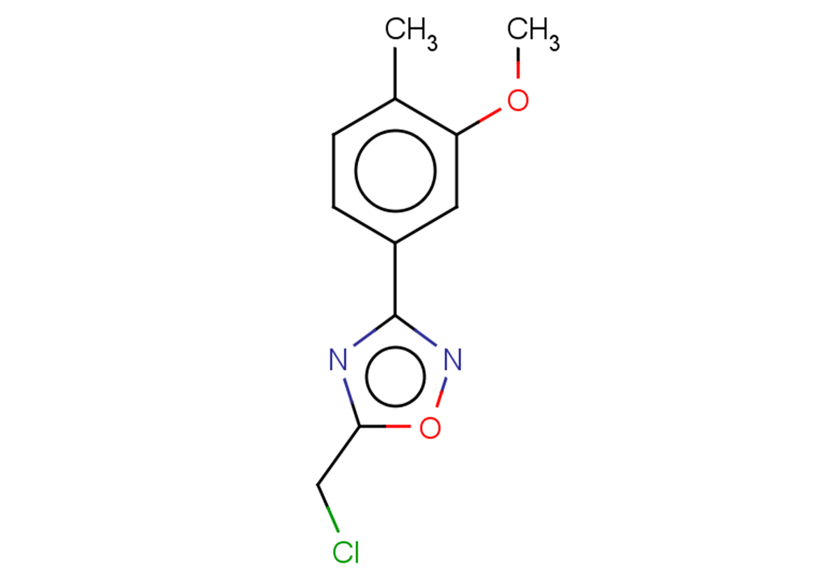 5-(chloromethyl)-3-(3-methoxy-4-methylphenyl)-1,2,4-oxadiazole