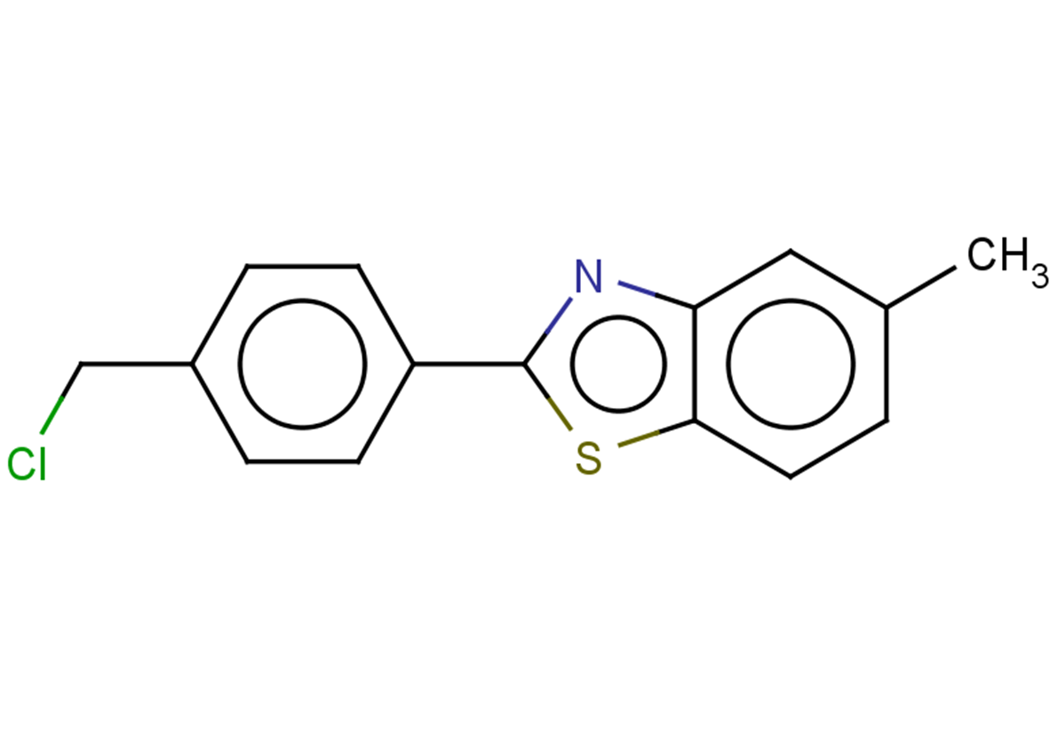2-[4-(chloromethyl)phenyl]-5-methyl-1,3-benzothiazole