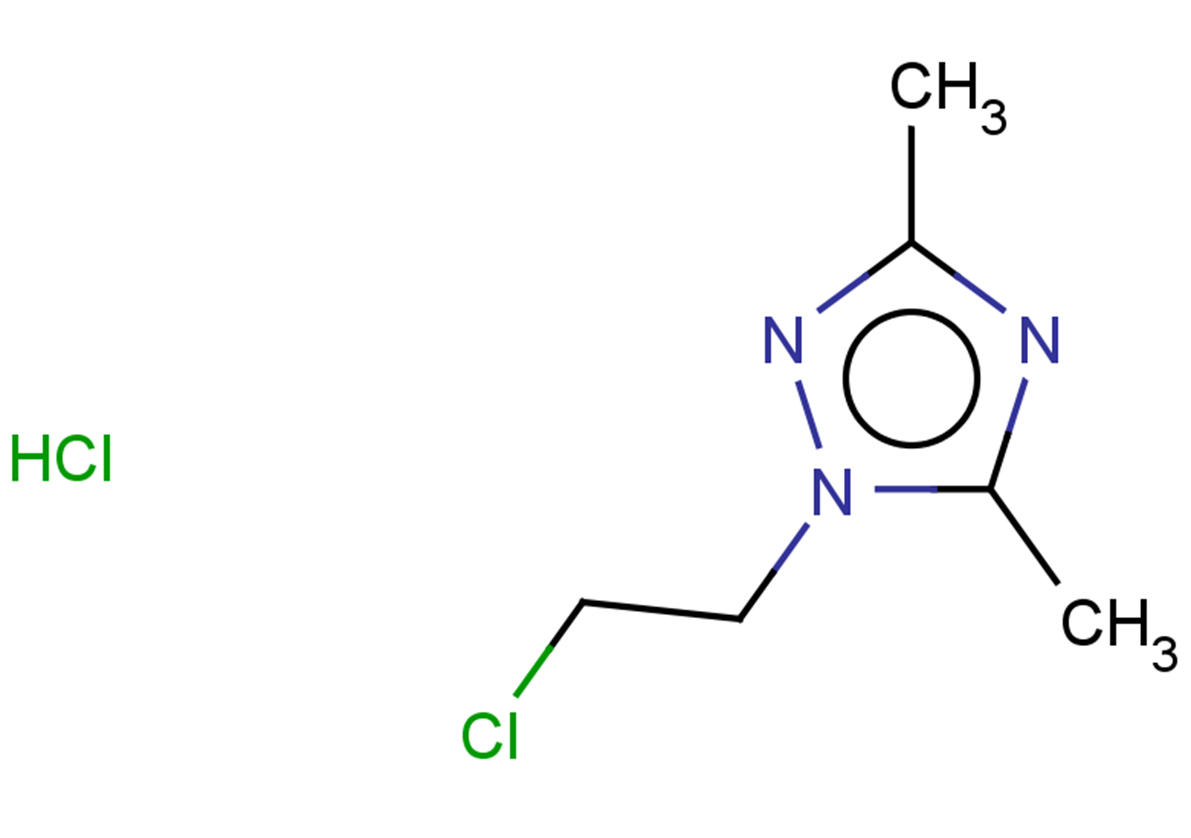 1-(2-chloroethyl)-3,5-dimethyl-1H-1,2,4-triazole hydrochloride