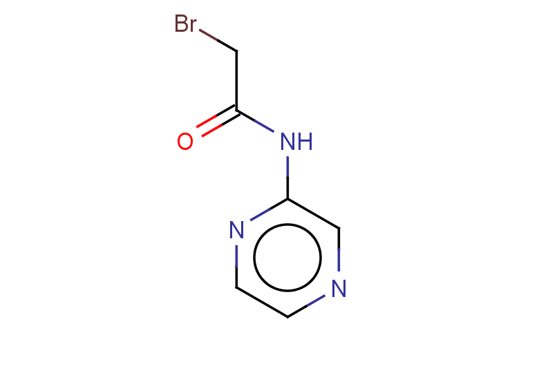 2-bromo-N-(pyrazin-2-yl)acetamide