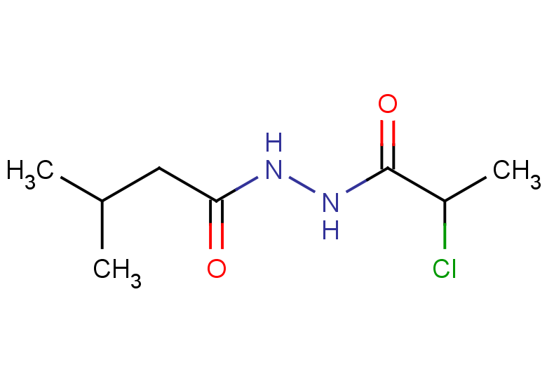 N'-(2-chloropropanoyl)-3-methylbutanehydrazide