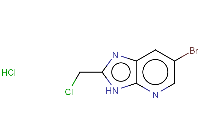 6-bromo-2-(chloromethyl)-3H-imidazo[4,5-b]pyridine hydrochloride