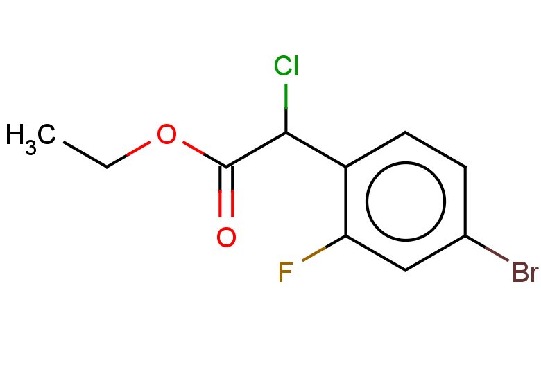 ethyl 2-(4-bromo-2-fluorophenyl)-2-chloroacetate