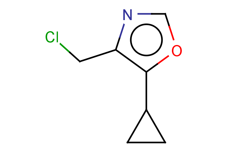 4-(chloromethyl)-5-cyclopropyl-1,3-oxazole
