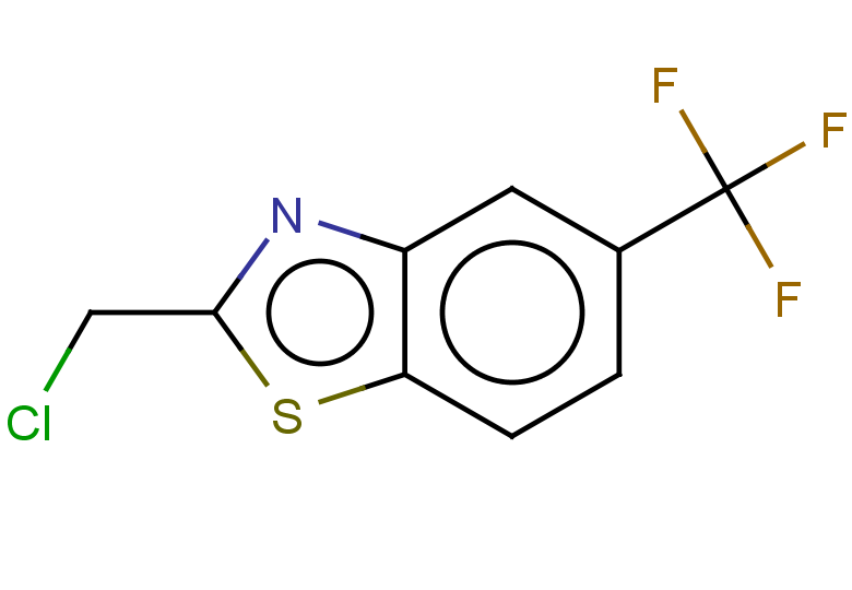 2-(chloromethyl)-5-(trifluoromethyl)-1,3-benzothiazole