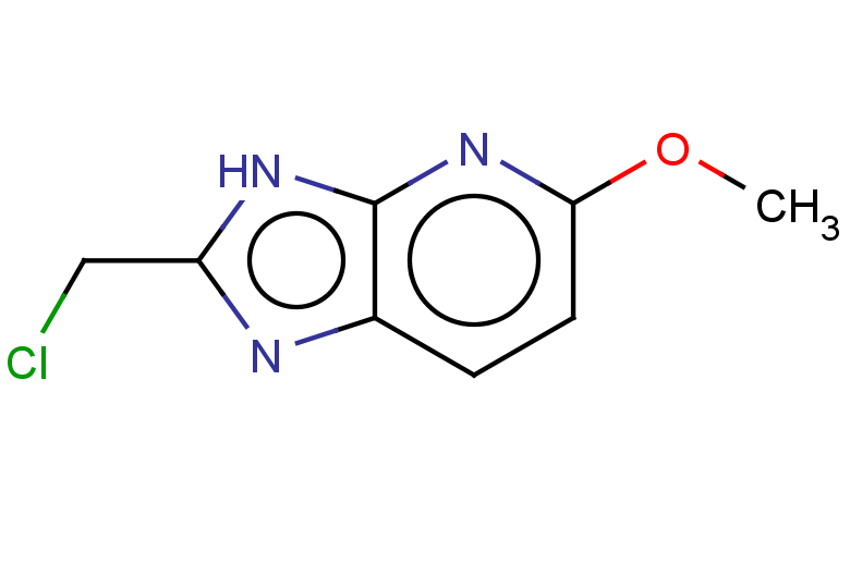 2-(chloromethyl)-5-methoxy-3H-imidazo[4,5-b]pyridine