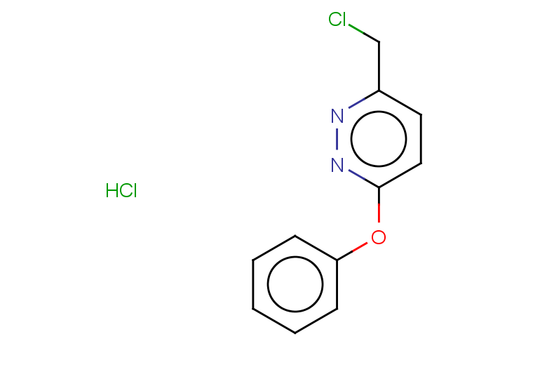 3-(chloromethyl)-6-phenoxypyridazine hydrochloride