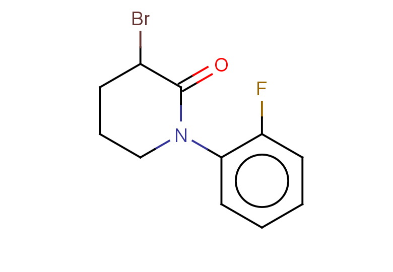 3-bromo-1-(2-fluorophenyl)piperidin-2-one