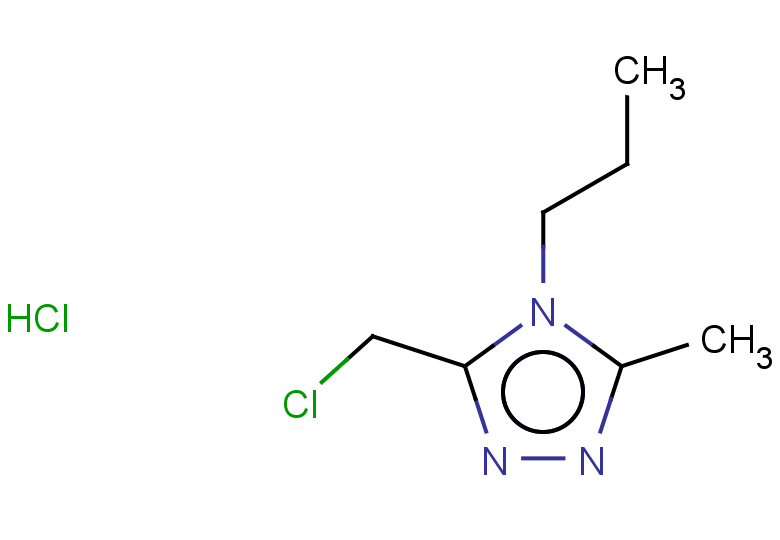 3-(chloromethyl)-5-methyl-4-propyl-4H-1,2,4-triazole hydrochloride