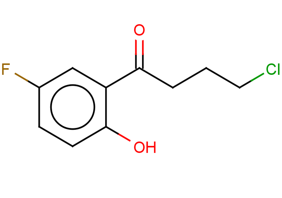 4-chloro-1-(5-fluoro-2-hydroxyphenyl)butan-1-one