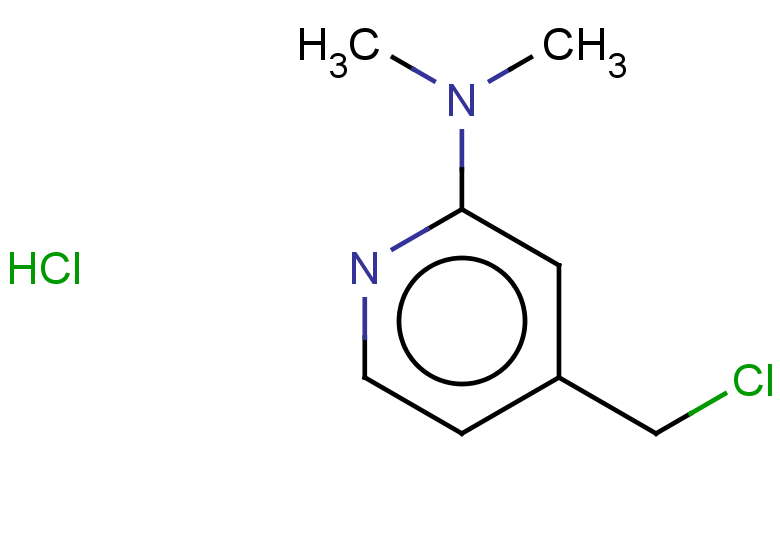 4-(chloromethyl)-N,N-dimethylpyridin-2-amine hydrochloride