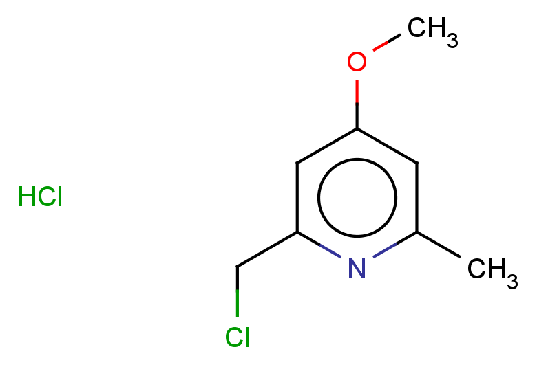 2-(chloromethyl)-4-methoxy-6-methylpyridine hydrochloride