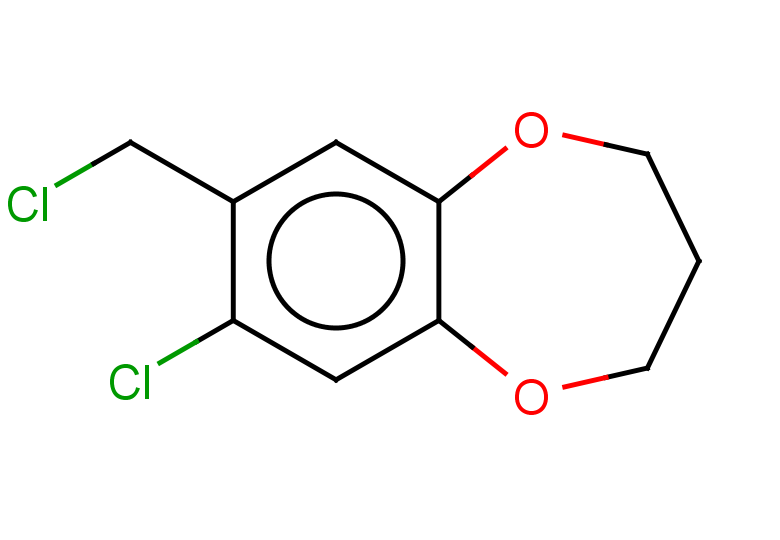 7-chloro-8-(chloromethyl)-3,4-dihydro-2H-1,5-benzodioxepine