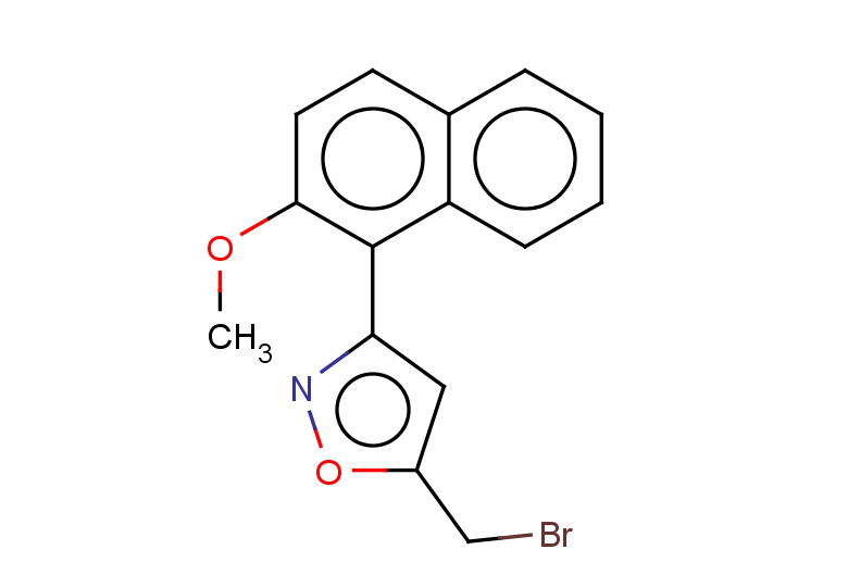 5-(bromomethyl)-3-(2-methoxynaphthalen-1-yl)-1,2-oxazole
