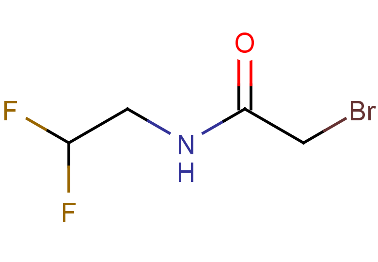 2-bromo-N-(2,2-difluoroethyl)acetamide
