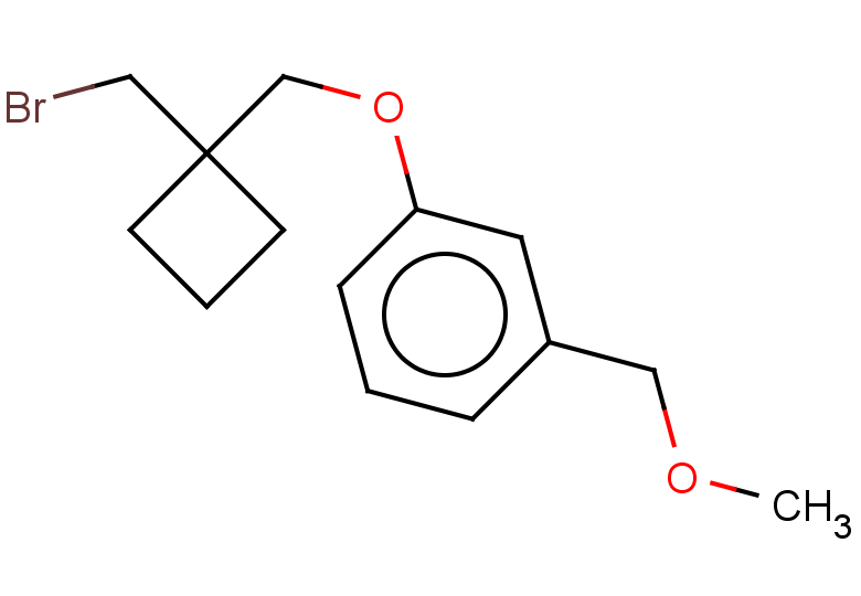 1-{[1-(bromomethyl)cyclobutyl]methoxy}-3-(methoxymethyl)benzene