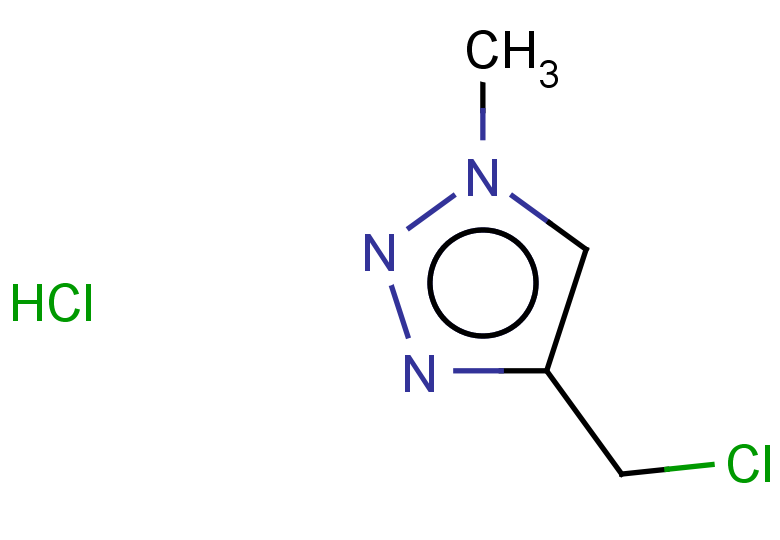 4-(chloromethyl)-1-methyl-1H-1,2,3-triazole hydrochloride