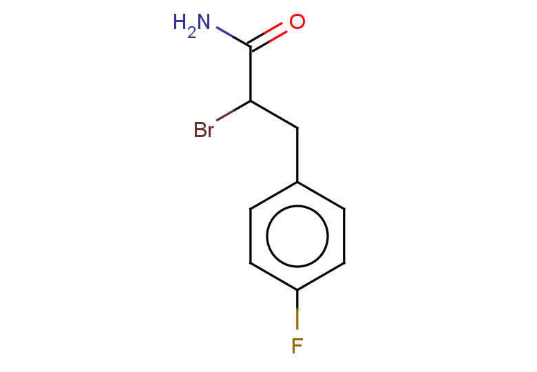2-bromo-3-(4-fluorophenyl)propanamide