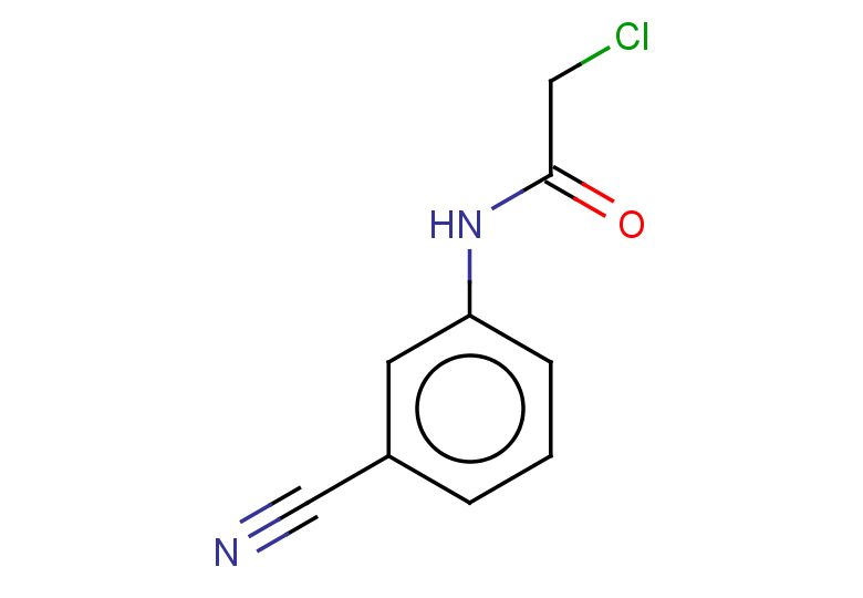2-chloro-N-(3-cyanophenyl)acetamide
