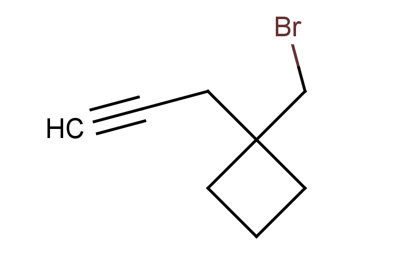 1-(bromomethyl)-1-(prop-2-yn-1-yl)cyclobutane