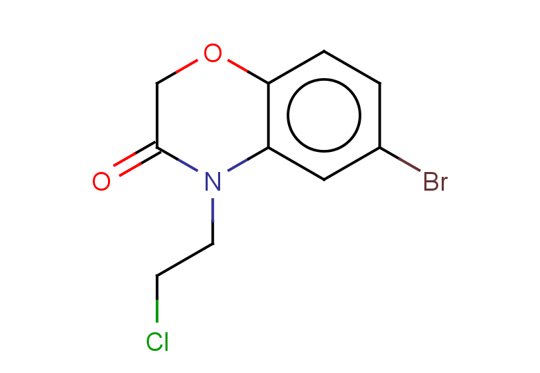 6-bromo-4-(2-chloroethyl)-3,4-dihydro-2H-1,4-benzoxazin-3-one