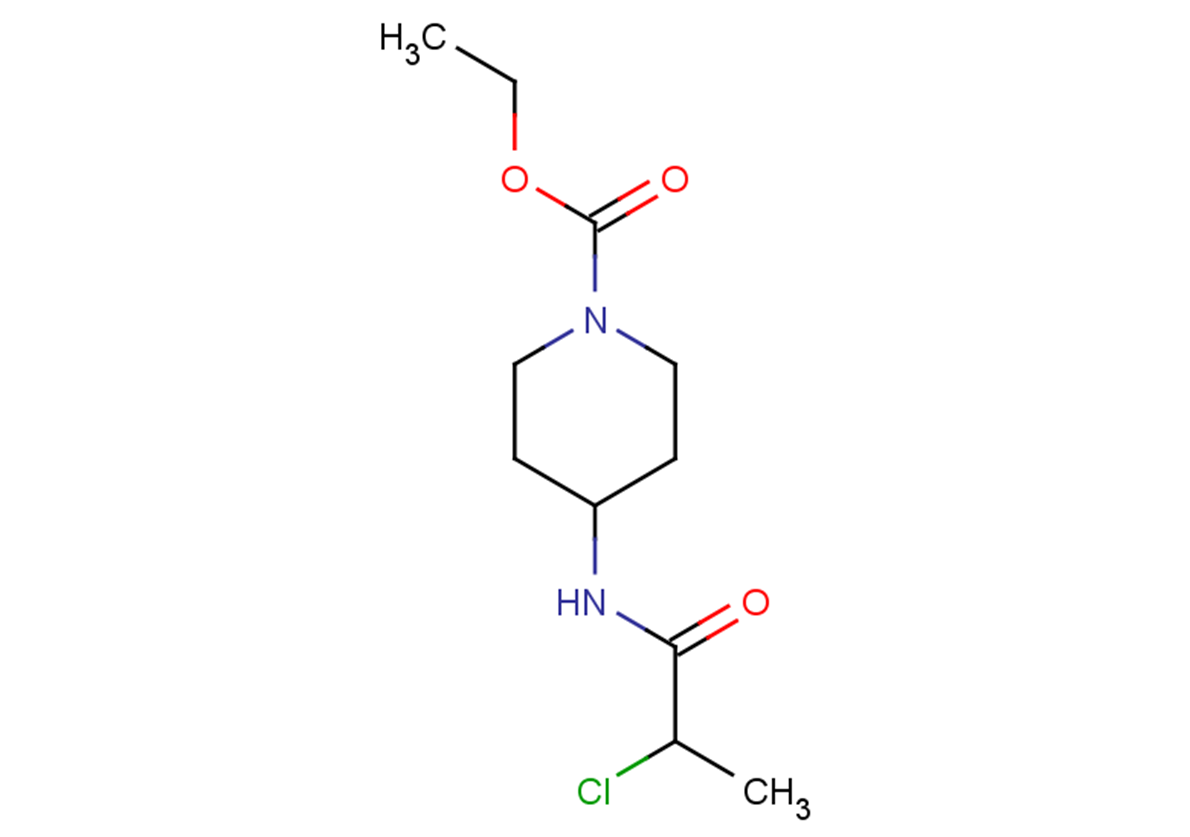 ethyl 4-(2-chloropropanamido)piperidine-1-carboxylate