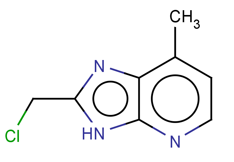 2-(chloromethyl)-7-methyl-3H-imidazo[4,5-b]pyridine
